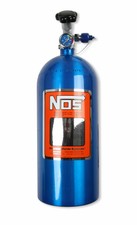 NOS 10lb Blue Nitrous Bottle W/ Super Hi-Flo Valve & Safety Blow-Off | eBay