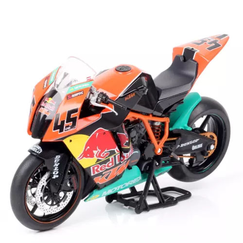 Modellino moto pressofuso 1:12 Automaxx KTM RC8R 1190 2011 #45 Martin Bauer - Foto 9 di 14