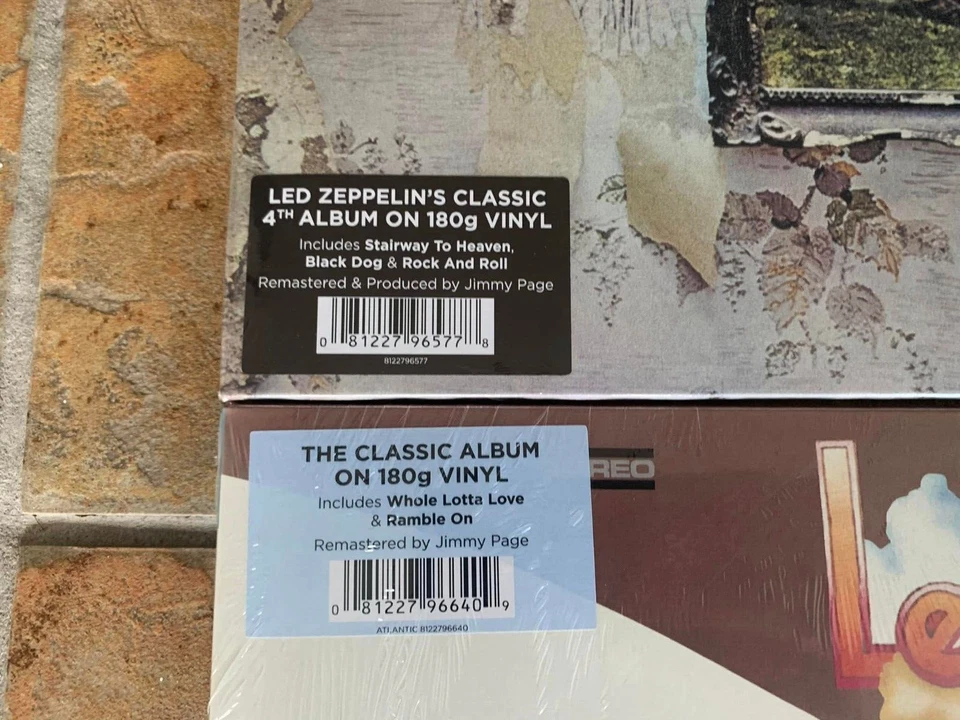Led Zeppelin 4 x Vinyl LP Collection One Two Three & Four I II III IIII Sealed - Image 2 of 4