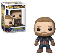 Avengers Infinity War Captain America Pop Marvel #288 Vinyl Figur Funko