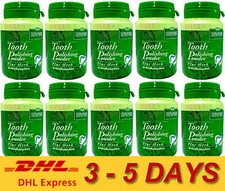 10 x 90 g. Supaporn Tooth Powder Polishing Toothpaste Plus Thai Herb