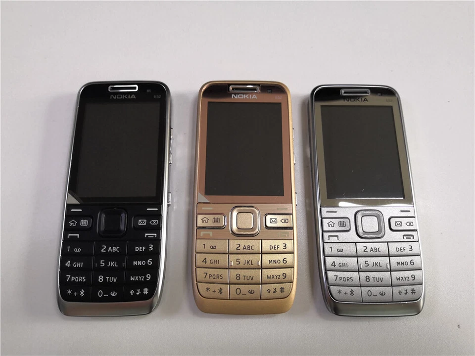 Nokia E Series E52 Bluetooth WIFI Unlocked 3G 3.2MP MP3 Bar 2.4" Mobile Phone  - Image 2 of 4