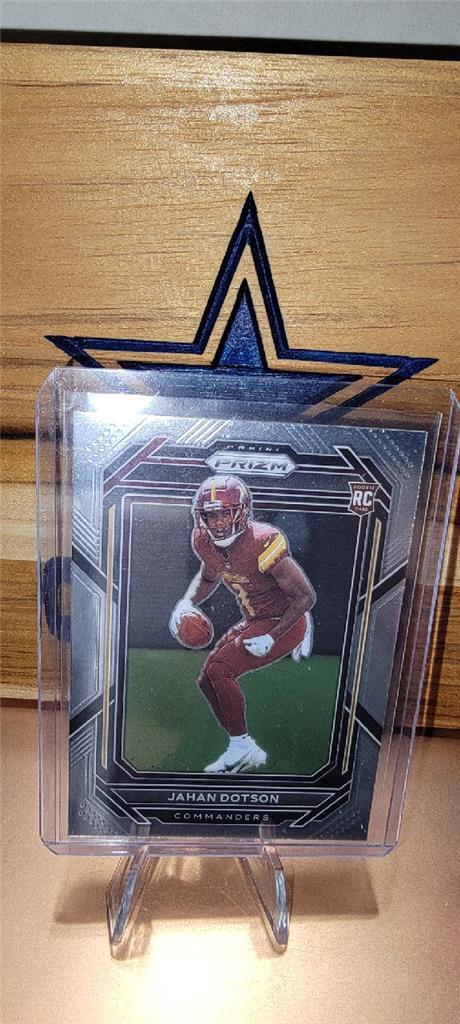2022 PRIZM ROOKIE COMMANDERS #312 JAHAN DOTSON RC