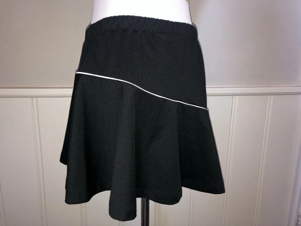 Lotto Italian Sport Design Black Tennis Skirt Size Medium eBay