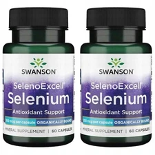 SWANSON SELEN SelenoExcell 200mcg, 2 x 60 capsules