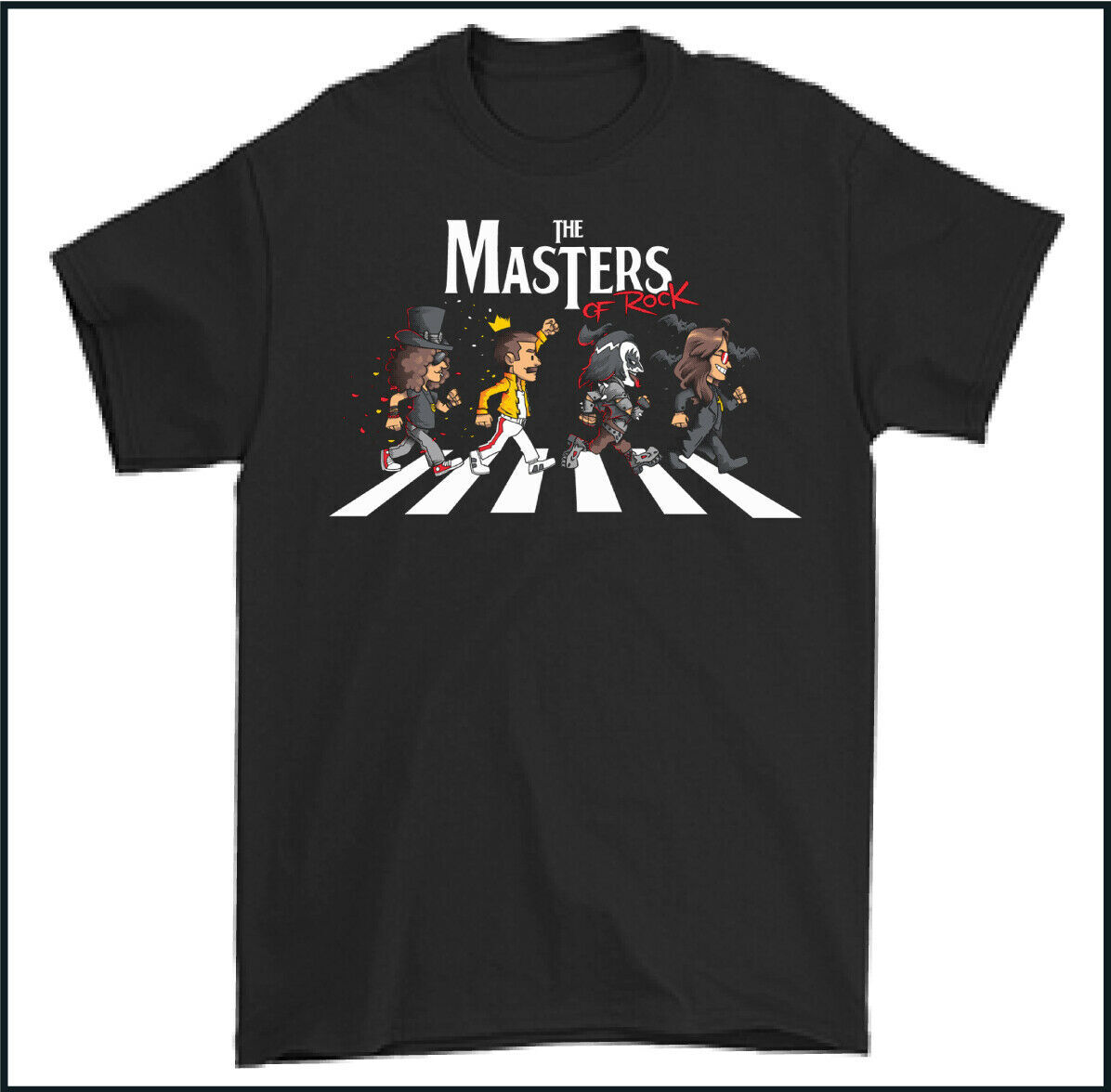 Camiseta De Rock Música Guitarra Heavy Metal Rock N Roll Banda Batería