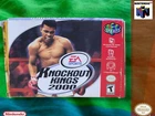1999 Nintendo 64 Knockout Kings 2000 Video Game Cartridge w/ Original Box