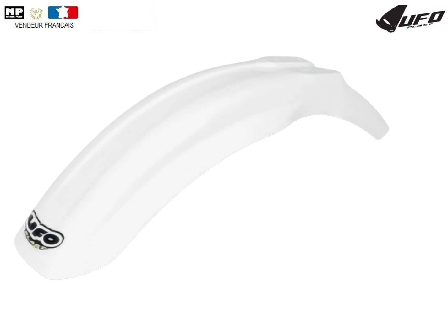 Garde-boue UFO avant blanc haute résistance pour Honda CR 85 R et CR 80