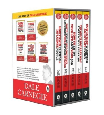 New: The Best of Dale Carnegie (Set of 5 Books) by Carnegie 9789388810524