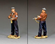 KING  COUNTRY D DAY DD349 FREE FRENCH MAQUISARD WITH STEN GUN