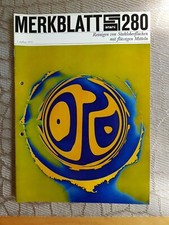 Merkblatt Stahl, Beratungsstelle f&uuml;r Stahlverwendung, Heft 280