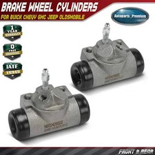Front & Rear Side Drum Brake Wheel Cylinder for Buick Chevy GMC Jeep Oldsmobile