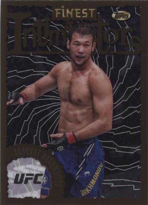 2024 Topps Finest UFC - Shavkat Rakhmonov #INT-7 for sale | eBay