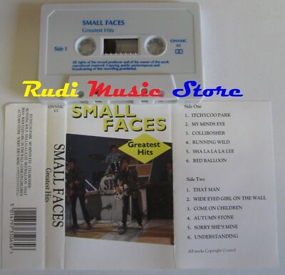 MC SMALL FACES Greatest Hits 1991 ONNMC65 no cd lp dvd