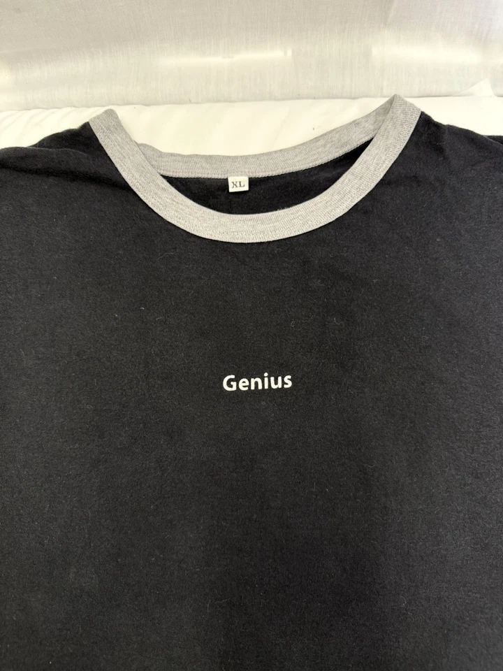 Early Apple Store Genius Bar Tshirt Ringer Neck & Short Sleeves XL Excellent - Image 3 of 4