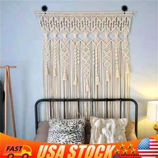 Large Macrame Wall Hanging Hand Woven Tapestry Boho Chic Art Bohemian Home Decor