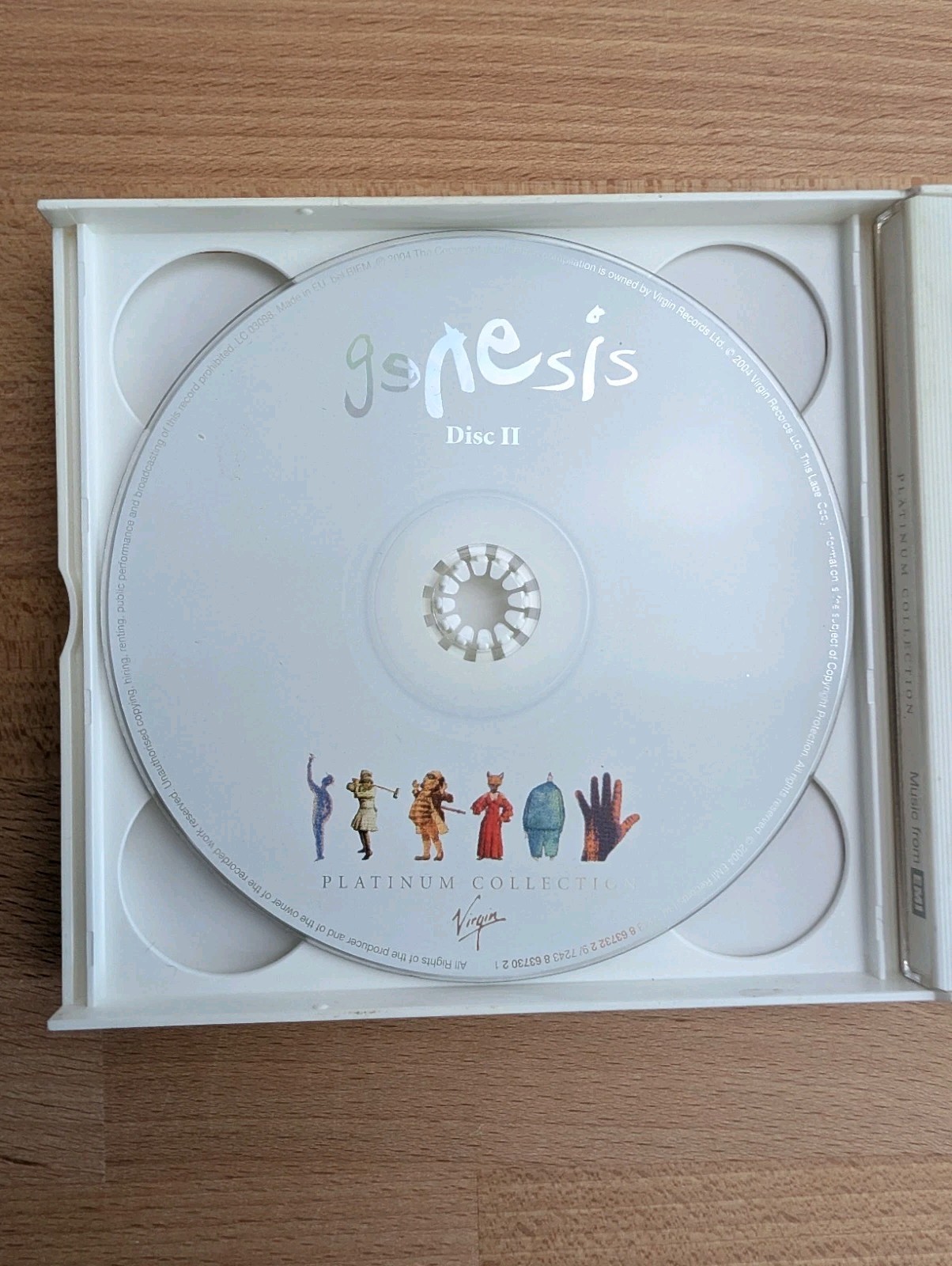 Genesis 'Platinum Collection' 2004 3x Disc CD Album Fatbox Virgin Records image 10