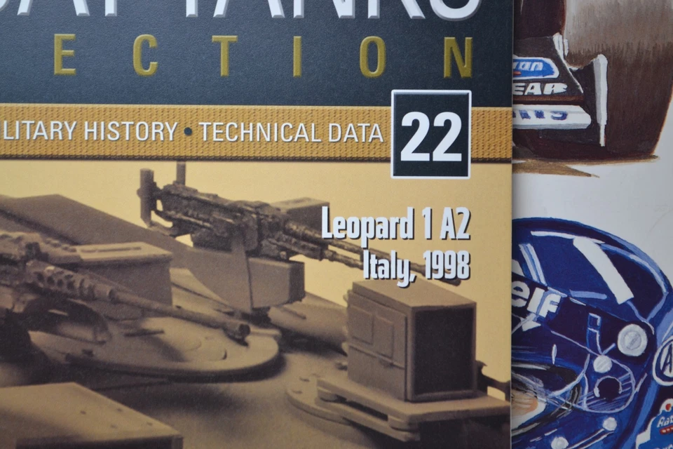 DEAGOSTINI - 1998 ITALY - LEOPARD 1 A2 TANK  1/72  SCALE MODEL / COMBAT TANK #22 - Image 2 of 4