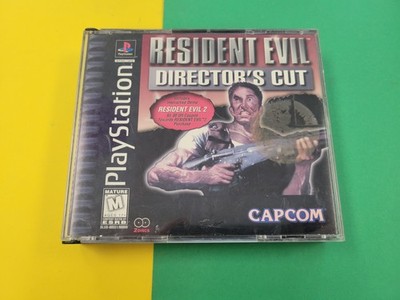 Resident Evil Director's  Cut 2 Disc Sony PlayStation 1, 1998,  PS1 Case Only
