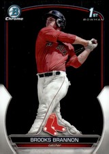 2023 Bowman Chrome #BCP-245 Brooks Brannon Prospects