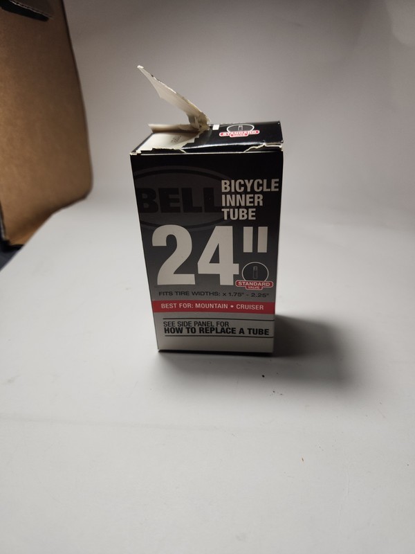 BELL 24" Bicycle Inner Tube Fits Tire Widths x 1.75" - 2.25"  000695