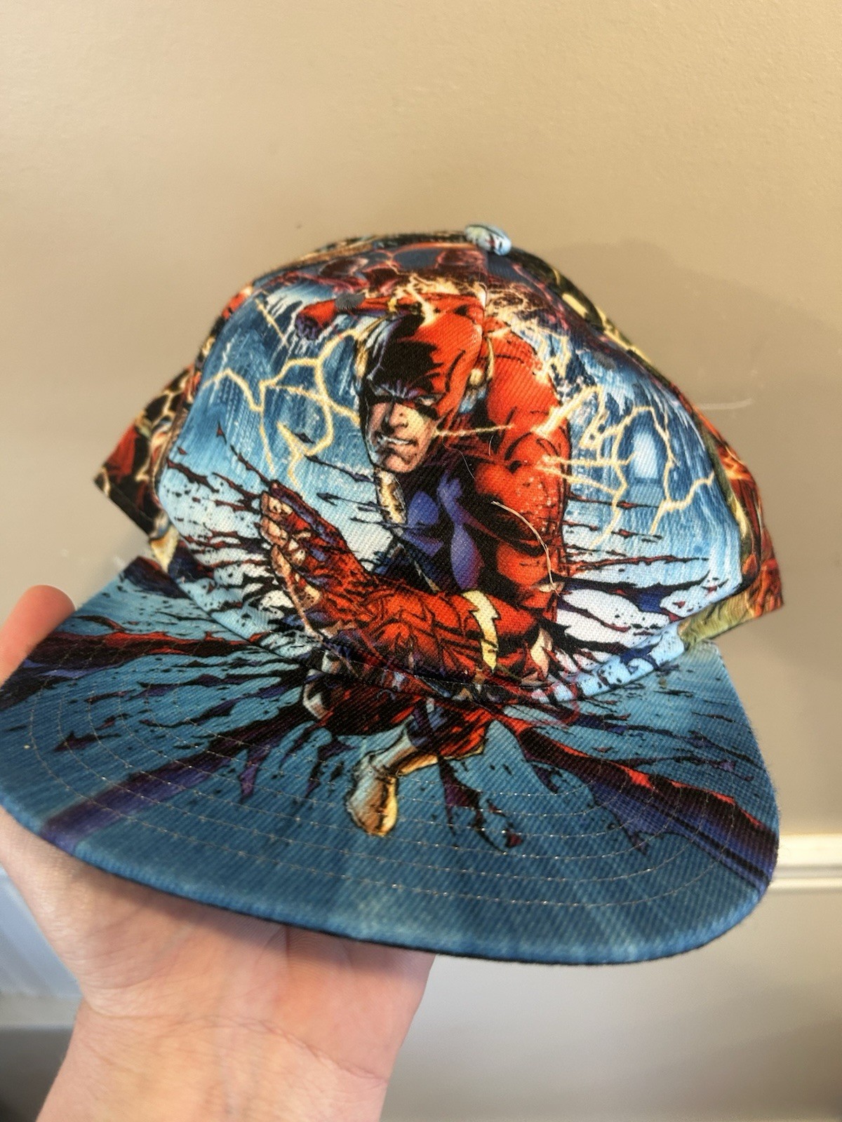 Flash DC Comics Snapback Hat Multicolor Adjustable - image 1