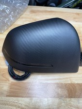 Real Carbon Fiber Mirror Cap, Sequential Amber for Tesla Model Y 2020-2024