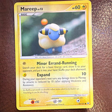 Pokemon TCG Mareep 82/127 Platinum Regular Common English Basic HP 60 2009 on eBay