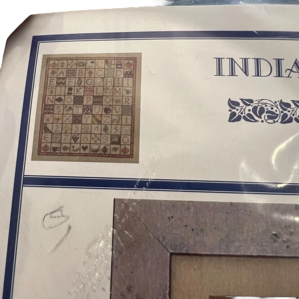 Blue Ribbon Designs Original Charted Needlework Pattern INDIAN SUMMER SAMPLER - Image 3 of 4