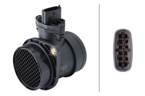 Hella 8ET 009 142-521 Luftmassenmesser FüR Alfa Romeo Passend FüR Fiat-image