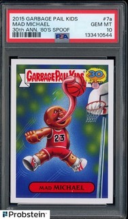 2015 Topps Garbage Pail Kids GPK 30th Anniversary Mad Michael PSA 10