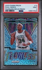 2020 Panini Prizm Fearless Mojo Prizm Paul Pierce #12 /25 PSA 9