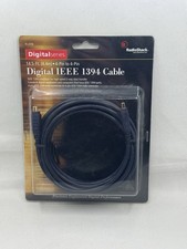 1394 Digital IEEE Cable 14.5  4-Pin to 4-Pin NIB Radio Shack