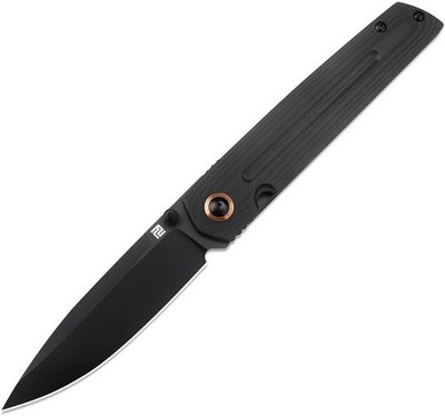 Artisan Sirius Ar Rpm9 Black G10 Linerlock Folding Pocket Knife - 1849P-BBK