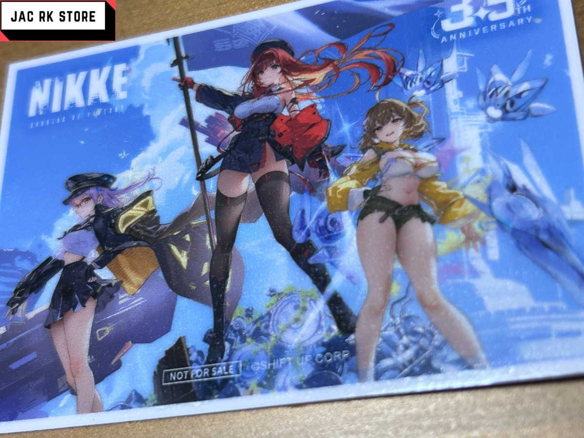 NIKKE Goddess of Victory 3.5th Anniversary Commemorative Sticker