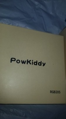 Powkiddy RGB20S Retro Handheld Emulator Game Console Black In Box 