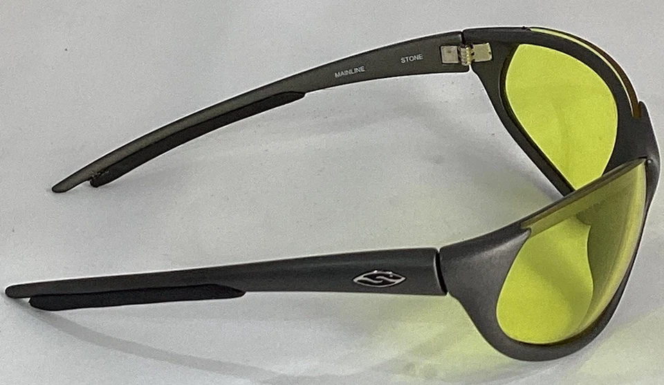 Vintage SMITH OPTICS Stone Mainline Sunglasses Yellow Lense/Case - Image 2 of 4