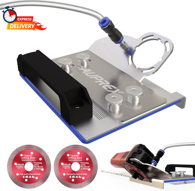 45 Degree Tile Chamfering Tool, Angle Grinder Stand for 45° Tile Cutting, Tile C
