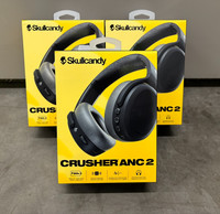 Skullcandy Crusher ANC 2 Bluetooth Headphones Wireless Noise Cancelling - NEW