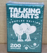 Lot of 4 Talking Hearts Couple Card Game, 200 Questions, Ages 17 2-10 Players