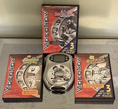 VideoNow PVD lot with SpongeBob, Fairly Odd Parents, & Beyblade
