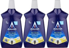 Astonish Premium Vac Maxx Machine Carpet Shampoo 1 Litre x 3 3.60 per litre