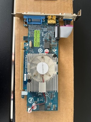 Gigabyte Radeon HD4350 Graphics Video Card Model GV- R3450C-5121 UNTESTED