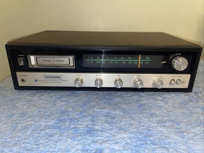 LLOYD's  AM-FM Stereo Multiplex Receiver 8 Track Player Powers On