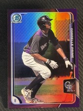 2015 Bowman Chrome PURPLE REFRACTOR Correlle Prime 036/250