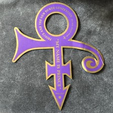 Prince And The New Power Generation Display Piece Rare Vintage  Collectible