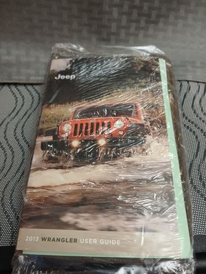 FACTORY SEALED NEW NEVER OPENED DVD USER GUIDE OWNERS MANUAL 2013 JEEP WRANGLER