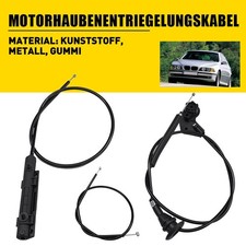 3x Bowdenzug Motorhaube Seilzug Frontklappe Entriegelung f�r BMW 5er E39 95-04
