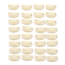 20pcs Metal Snap Clips for Hair Extensions DIY Clip in on Hair Extension Wigs...