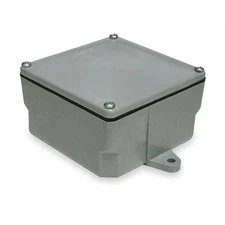Cantex Electrical Box, 864.0 cu. in, Surface Mount Box Type, 6 Gangs, PVC